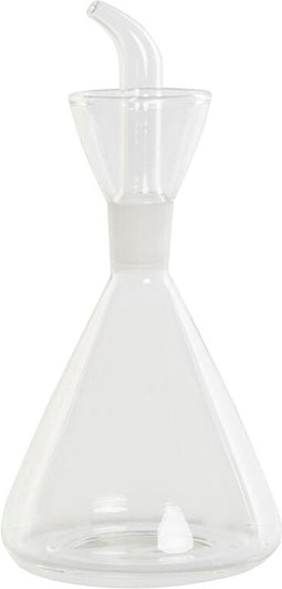Flesje DKD Home Decor Transparant Borosilicaatglas 250 ml 9 x 9 x 18 cm
