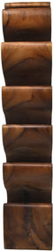 Flessenrek 12 flessen 29x19x100 - Naturel finish - Munggur