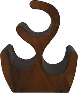 Flessenrek - 25x18x31 - Naturel finished - Munggur