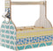 Flessenrek DKD Home Decor Blauw Turkoois MDF (27 x 16,5 x 25 cm) (2 Stuks)