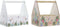 Flessenrek DKD Home Decor MDF Multicolour (24 x 16,5 x 25 cm) (2 Stuks)