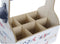 Flessenrek DKD Home Decor MDF Multicolour (27 x 16,5 x 25,5 cm) (2 Stuks)