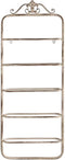 Flessenrek DKD Home Decor Metaal Wit (39 x 9,5 x 102,5 cm)