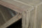 Flessenrek kruis - gerecycled teak