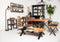 Flessenrek large - 29x20x95 - blank - suar