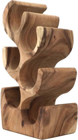 Flessenrek small - 27x20x51 - blank - suar