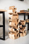 Flessenrek small - 27x20x51 - blank - suar