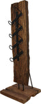 Flessenrek voor 4 flessen - railwood