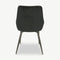 Fleur Dining Chair, Black Velvet & Black legs