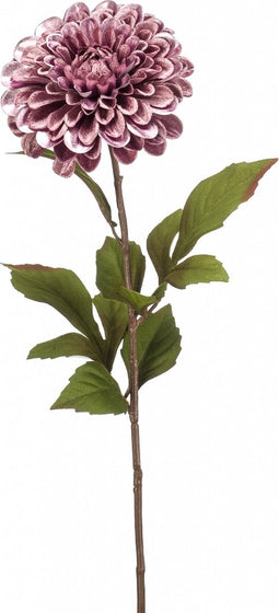 Fleurdirect Kunstbloem Dahlia Spray - Polyester - Roze - 0 x 57 x 0 cm (BxHxD)