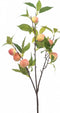 Fleurdirect Kunstbloem Peach - Polyester - - 0 x 85 x 0 cm (BxHxD)