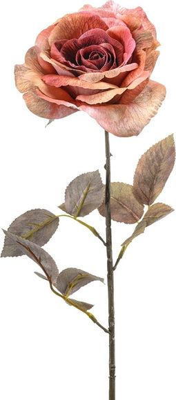 Fleurdirect Kunstbloem Rose Zoe Spray - - Roze - 13 x 68 x 0 cm (BxHxD)