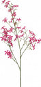 Fleurdirect Kunstbloem Saxifraga - Polyester - Roze - 0 x 93 x 0 cm (BxHxD)