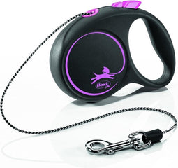 FLEXI | Flexi Rollijn Black Design Cord Roze