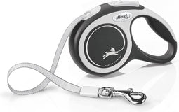 Flexi Hondenriem New Comfort Tape 3 XS Zwart