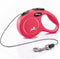 Flexi New Classic Koord - Hondenriem - Rood - XS - 3 M