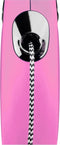 Flexi New Classic Koord - Hondenriem - Roze - XS - 3 m