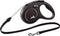 Flexi New Classic Koord - Hondenriem - Zwart - S - 5 meter - <12 kg