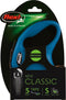 Flexi New Classic Tape - Hondenriem - Blauw - S - 5 m - (<15 kg)