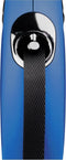 Flexi New Classic Tape - Hondenriem - Blauw - S - 5 m - (<15 kg)