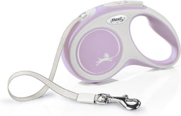 Flexi New Comfort - Rollijn Hondenriem - S - 5 Meter - <15 kg - Roze Lila