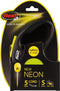 Flexi New Neon - Rollijn Hondenriem - S - 5 Meter - Koord - <15 kg
