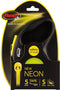 Flexi New Neon - Rollijn Hondenriem - S - 5 Meter - Tape - <15 kg