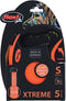 Flexi XTREME - Rollijn Hondenriem - Oranje - S - 5 meter