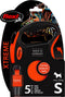 Flexi XTREME - Rollijn Hondenriem - Oranje - S - 5 meter