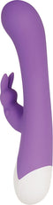 Flexibele duo vibrator met grote top