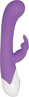Flexibele duo vibrator met grote top