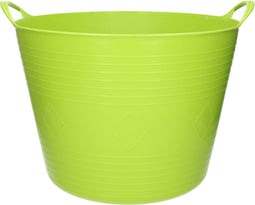 Flexibele kuip - 40 liter - felgroen - kunststof - D45 cm - emmer - wasmand