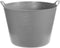Flexibele kuip - 40L - kunststof - D45 cm - grijs - emmer - wasmand