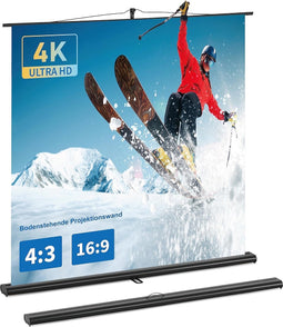 FlexView - ProCinema - Beamerscherm met Standaard - Uittrekbaar - Ultrakorte Projectie (60 inch, 16:9)