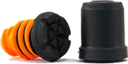 Flexyfoot stokdop - 25 mm zwart
