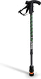 Flexyfoot - Wandelstok met Derby handvat - zwart - in hoogte verstelbaar 70 - 96 cm