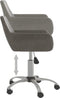 vidaXL - Eetkamerstoelen - draaibaar - 2 - st - fluweel - donkergrijs