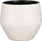 Mica Decorations Morris Bloempot - 24x24x21 cm - Keramiek - Wit