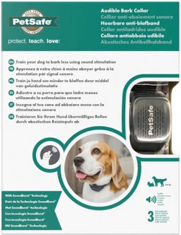 PetSafe Hoorbare anti-blafband - Nekmaat tot 71 cm - Geluidsstimulatie - Zwart