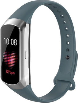 iMoshion Bandje Geschikt voor Samsung Galaxy Fit - iMoshion Siliconen bandje - Donkergrijs