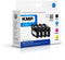 KMP E218VX - Inktcartridges - Zwart 11,3 ml en kleur 6,4 ml - Epson (3 stuks)