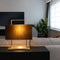 Atmooz - Tafellamp Bhilai - E27 - Slaapkamer / Woonkamer - Sfeerlamp Industrieel - Kleur : Goud Brons - Hoogte 50cm