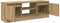 vidaXL - Tv-meubel - 102x30x36 - cm - bewerkt - hout - artisanaal - eikenkleur