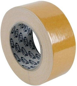 Dubbelzijdige tapijttape - wit 50mm x 25m