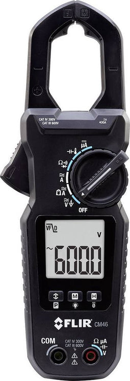 Flir CM46 TRMS AC/DC Stroomtang - CAT III 600 V - 400A AC/DC - met type K thermokoppel