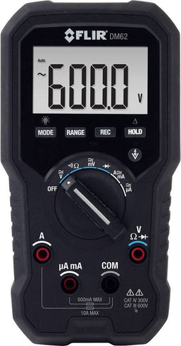 Flir DM62 TRMS multimeter - CAT III 600V