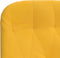 vidaXL Relaxstoel fluweel mosterdgeel