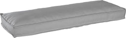 vidaXL - Ligbedkussen - voor - Sofa - Grijs - 120x40x8 - cm - Oxford - Stof