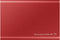 Samsung Portable SSD T7 - Externe SSD 500GB - USB 3.2 Gen2 10Gb/s - Rood