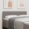 vidaXL - Hoofdbord - met - Lijnen - in - Taupe - 160 - cm